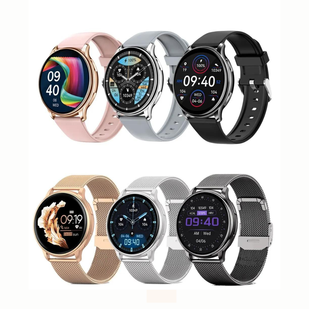 TechStyle Smartwatch - Stylish Everyday Wearable with Calling and Fitness Tracking