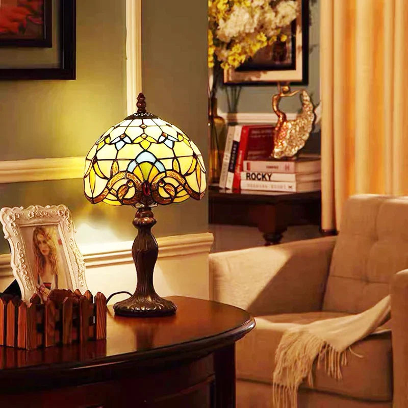 Luminara Éclat Tiffany Table Lamp - Desk Light