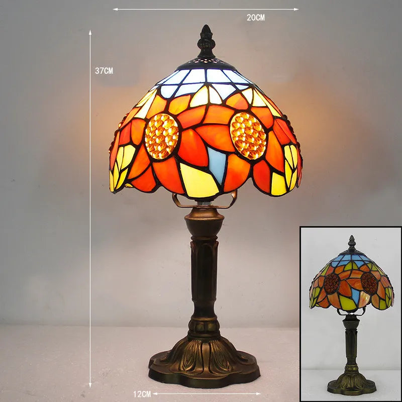 Luminara Éclat Tiffany Table Lamp - Desk Light