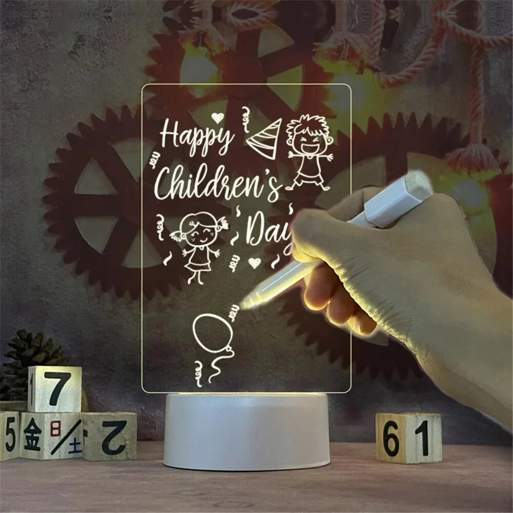 GlowPad Illuminated Note Board for Creatives