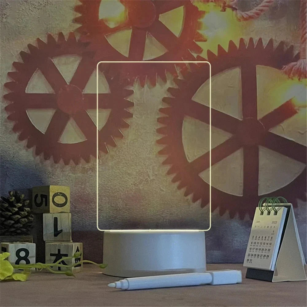 GlowPad Illuminated Note Board for Creatives