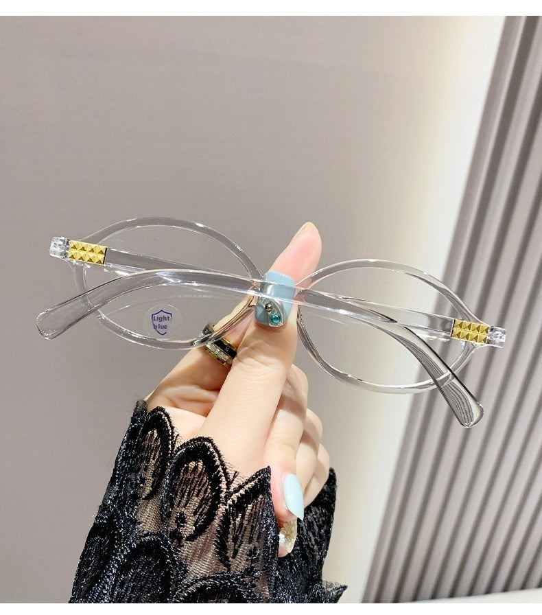 Trendy Round Fashion Glasses - Stylish Eyewear for Everyday Elegance and Versatility 7