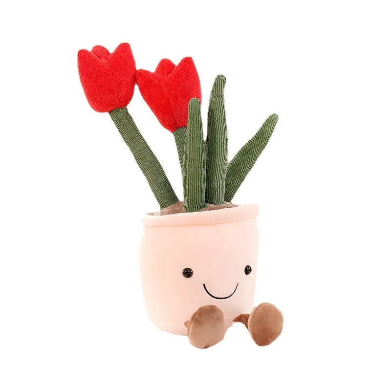 BloomBuddy Cute Flower Plush Toy for Kids