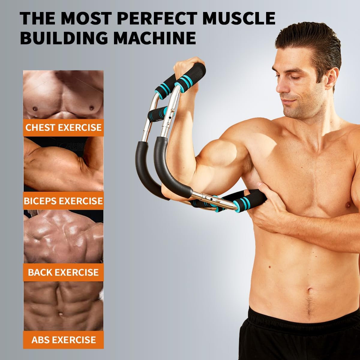 TwisterFlex | Adjustable Workout Bar with Custom Resistance | Portable Design for Strength Training 1