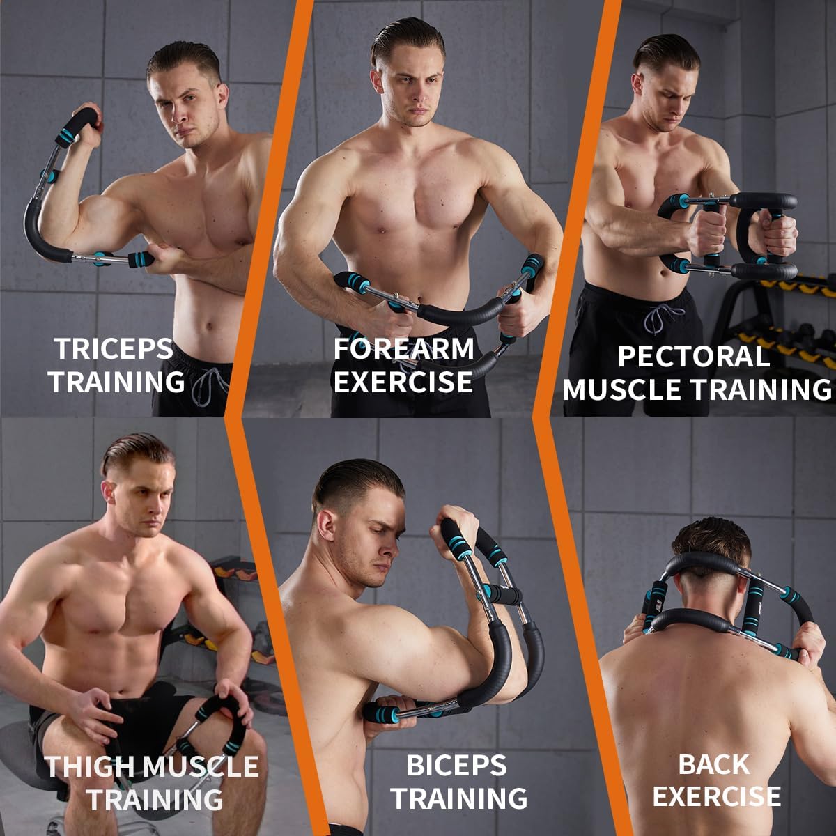 TwisterFlex | Adjustable Workout Bar with Custom Resistance | Portable Design for Strength Training 5