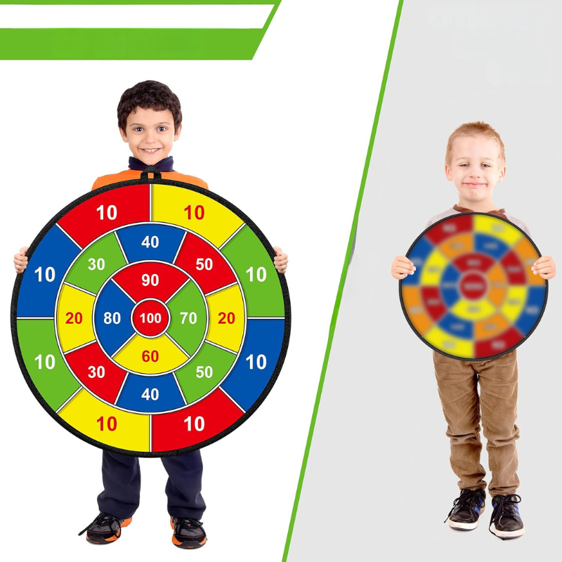 PlayTarget Kids Dartboard with Sticky Darts