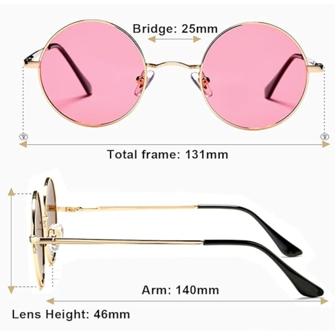 LennonShade - Round Retro Polarized Sunglasses