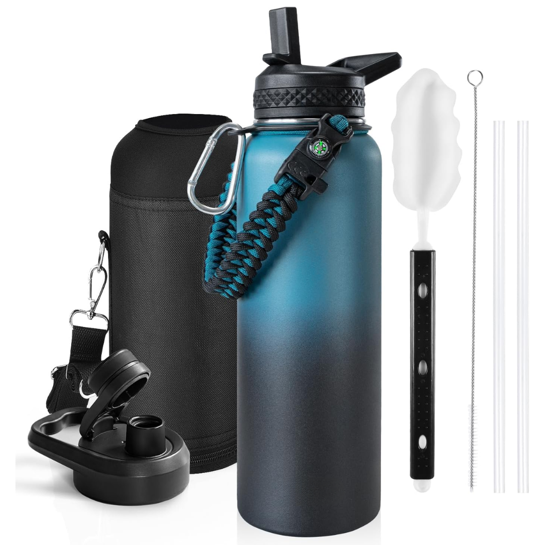 HydraPure - Insulated Bottle with Paracord Handle