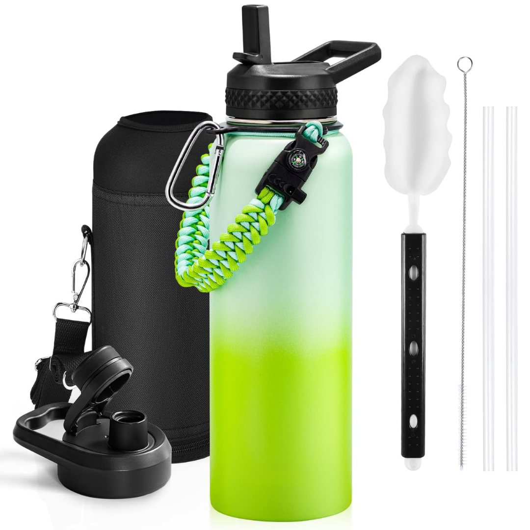 HydraPure - Insulated Bottle with Paracord Handle