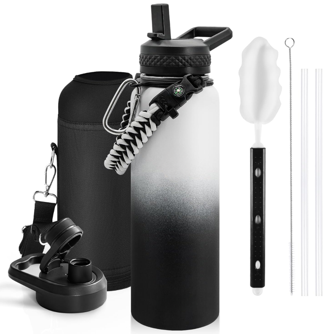 HydraPure - Insulated Bottle with Paracord Handle