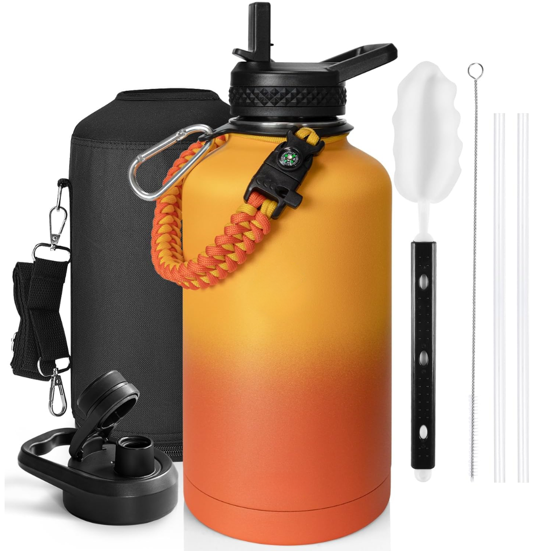 HydraPure - Insulated Bottle with Paracord Handle