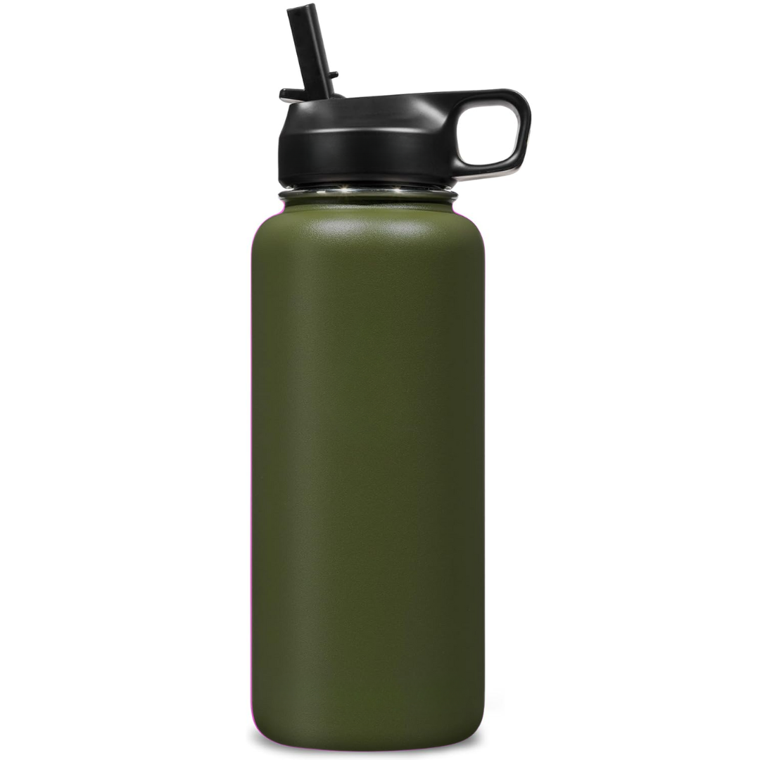 HydroElite - Insulated Steel Bottle with Straw