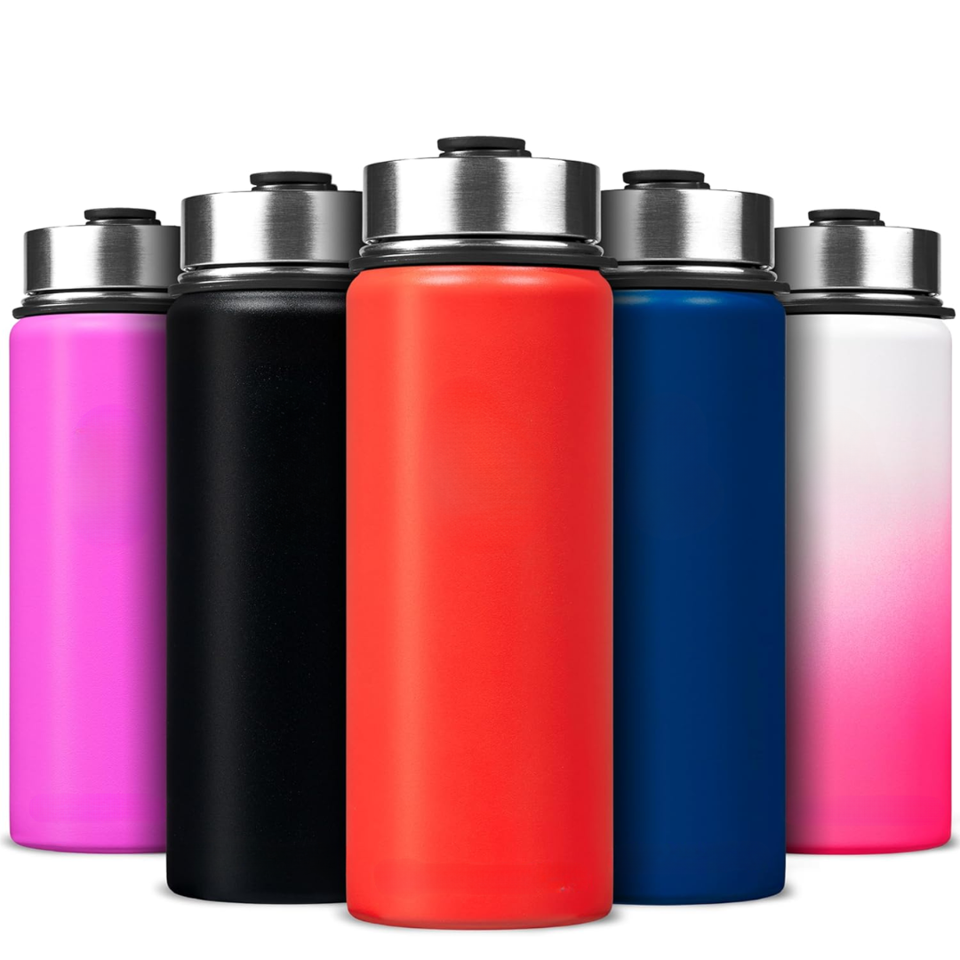 HydroElite - Insulated Steel Bottle with Straw