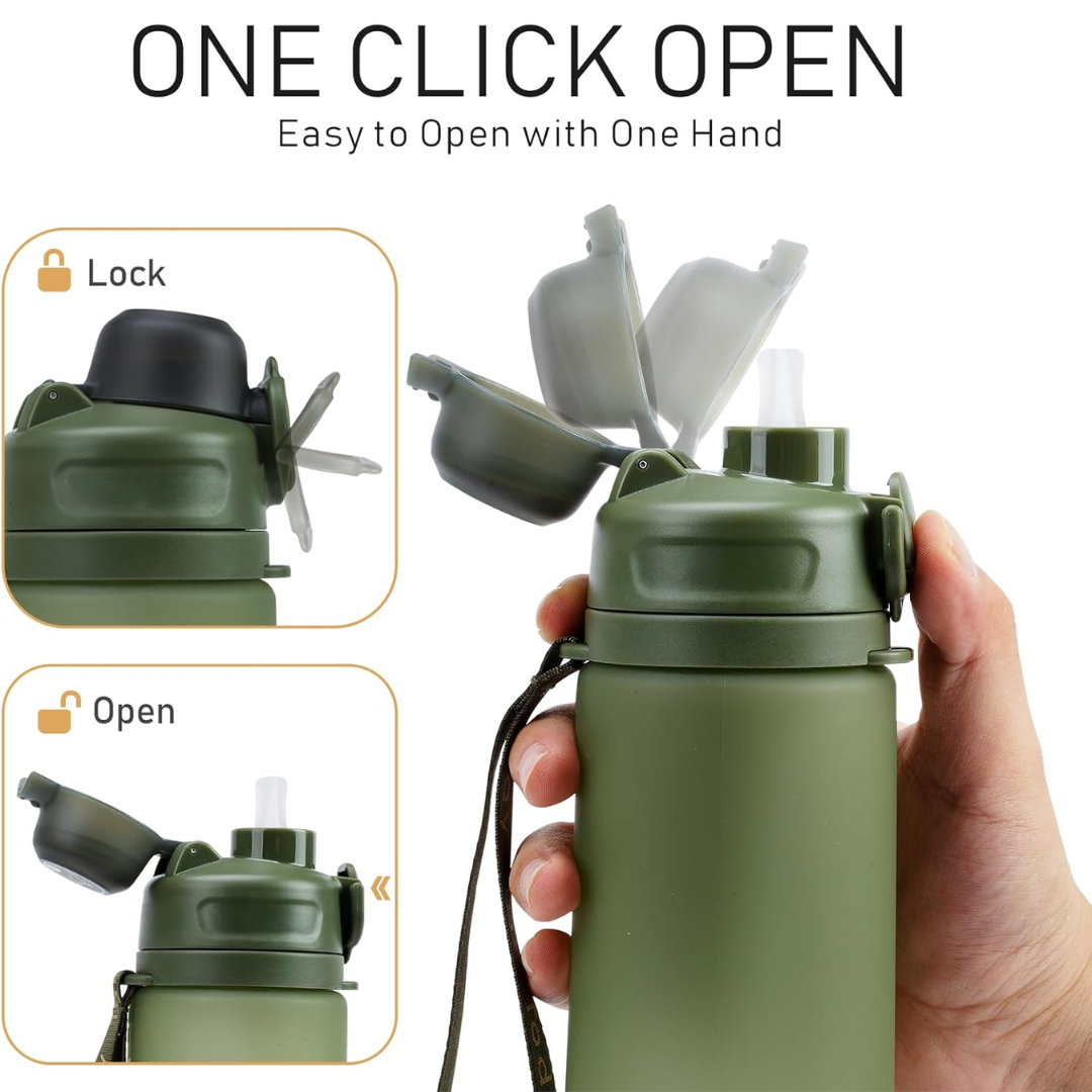 FlexiHydrate - Collapsible Silicone Bottle 600ml