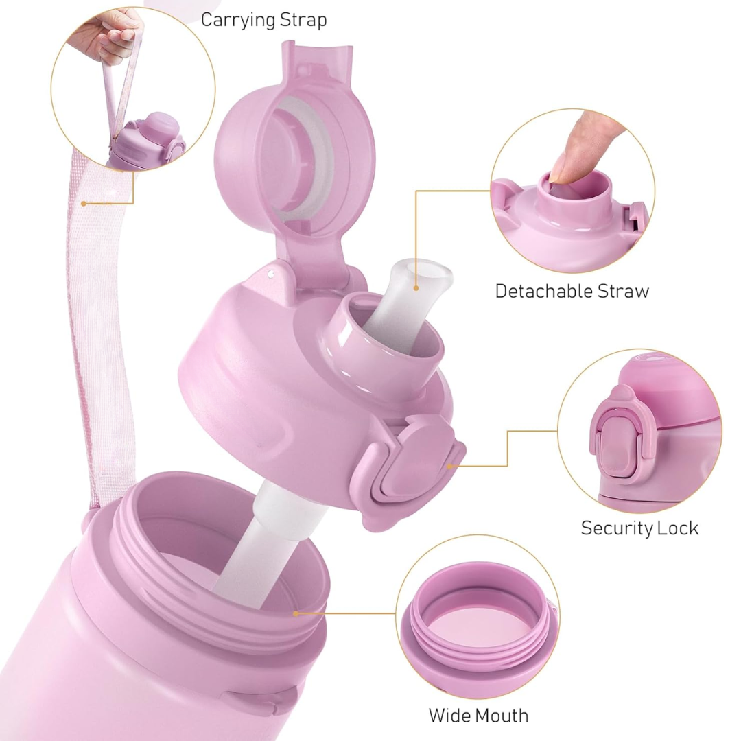 FlexiHydrate - Collapsible Silicone Bottle 600ml