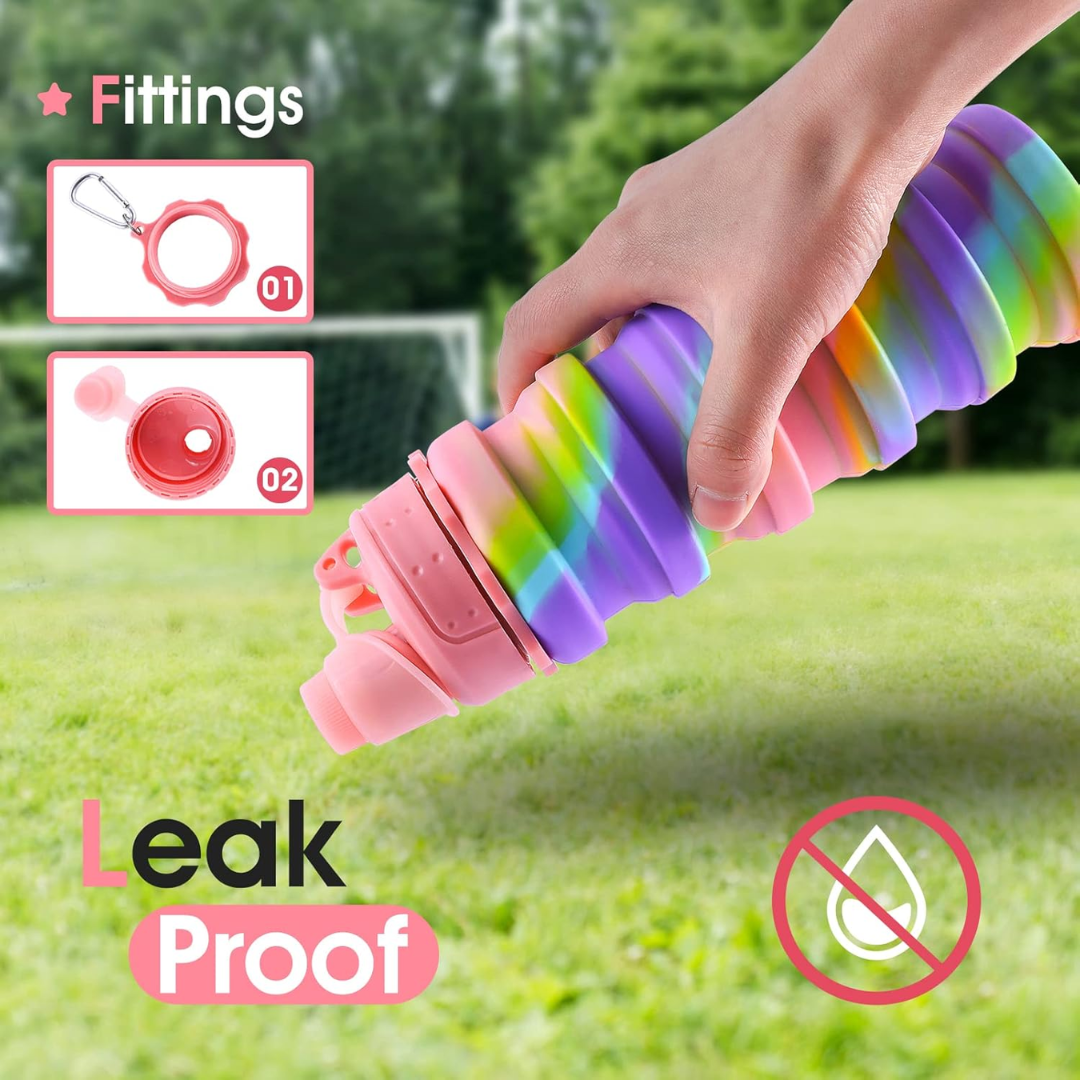 FlexiHydrate - Collapsible Travel Water Bottle