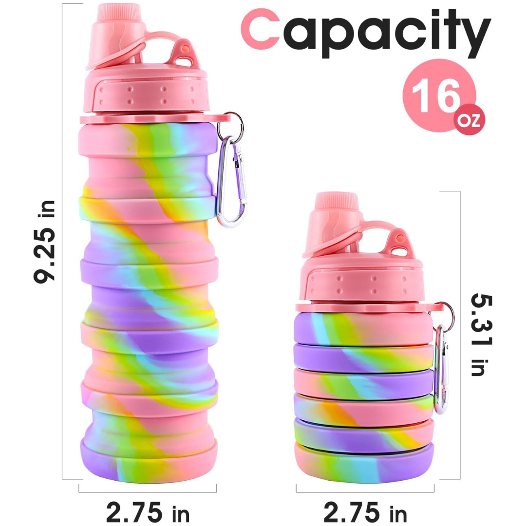 FlexiHydrate - Collapsible Travel Water Bottle
