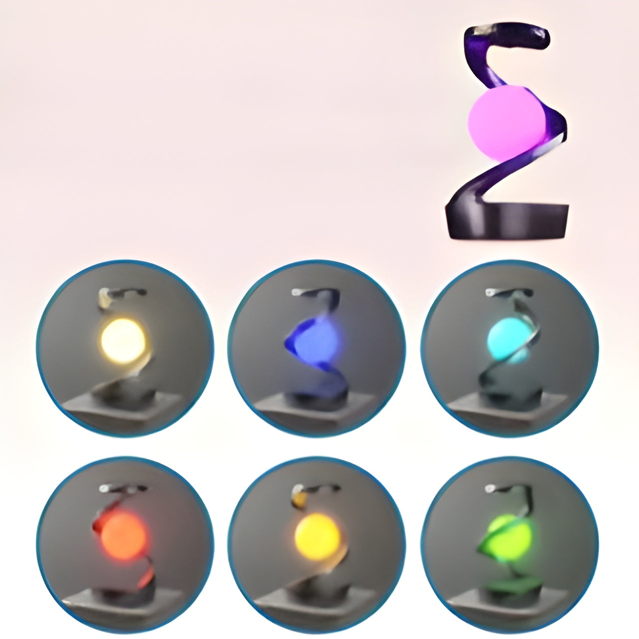 Floating Lamp - Wireless Charging LED Table Light