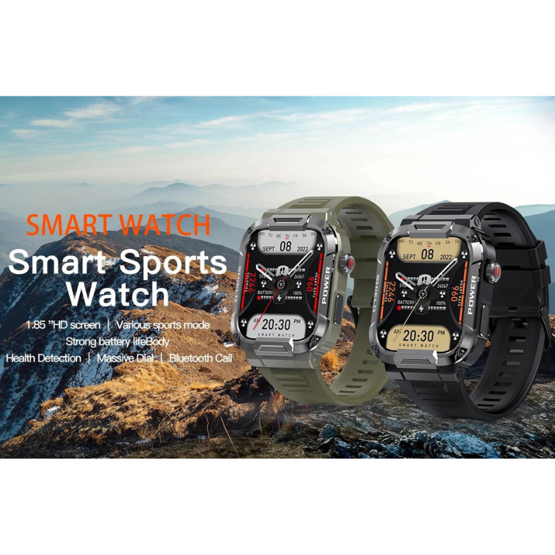 ForceGuard Watch - Rugged Military-Grade Smartwatch