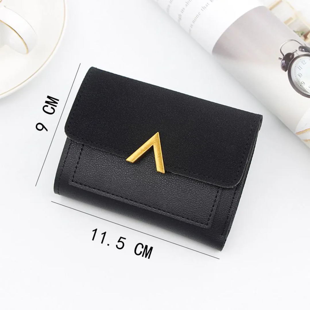 VelvetCoin Wallet - Compact Leather Coin Wallet for Women