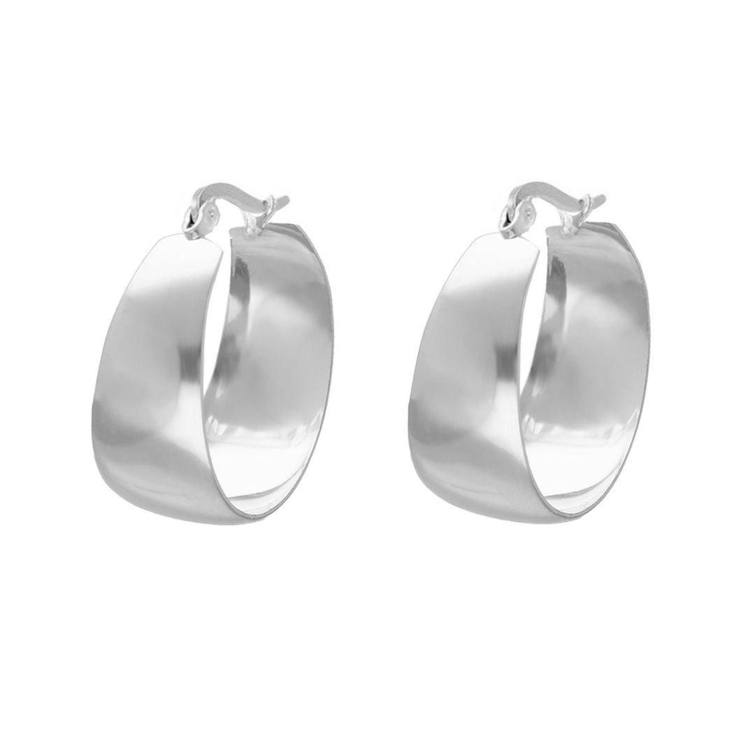 BoldAura Earrings - Bold Gold and Silver Statement Earrings