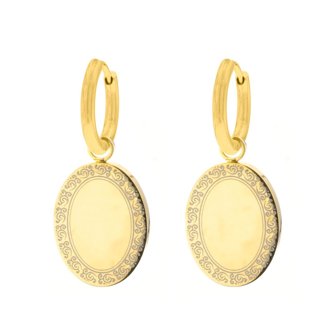 MintyChic Earrings - Vintage Coin Drop Earrings