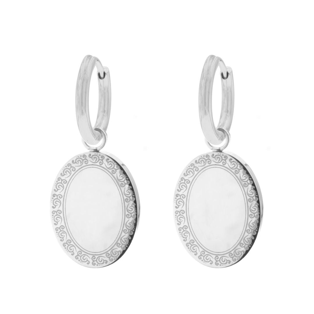 MintyChic Earrings - Vintage Coin Drop Earrings