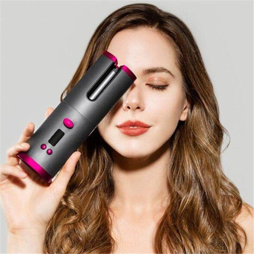 CurlMaster Cordless Automatic Curling Iron