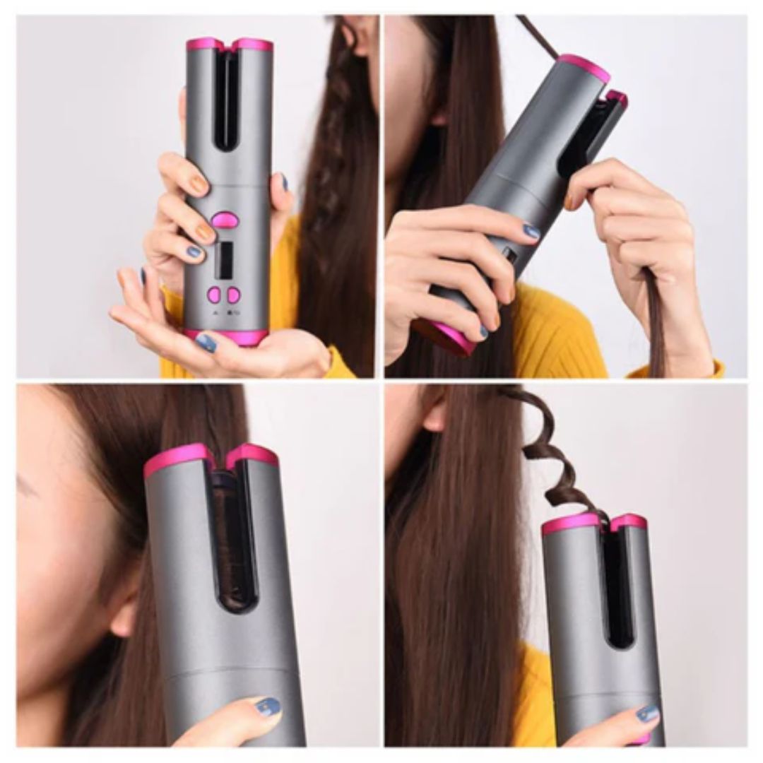CurlMaster Cordless Automatic Curling Iron