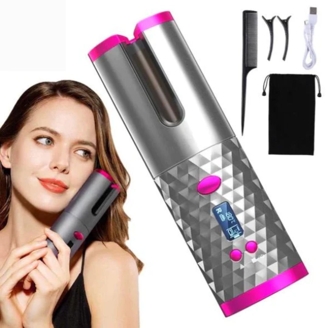 CurlMaster Cordless Automatic Curling Iron