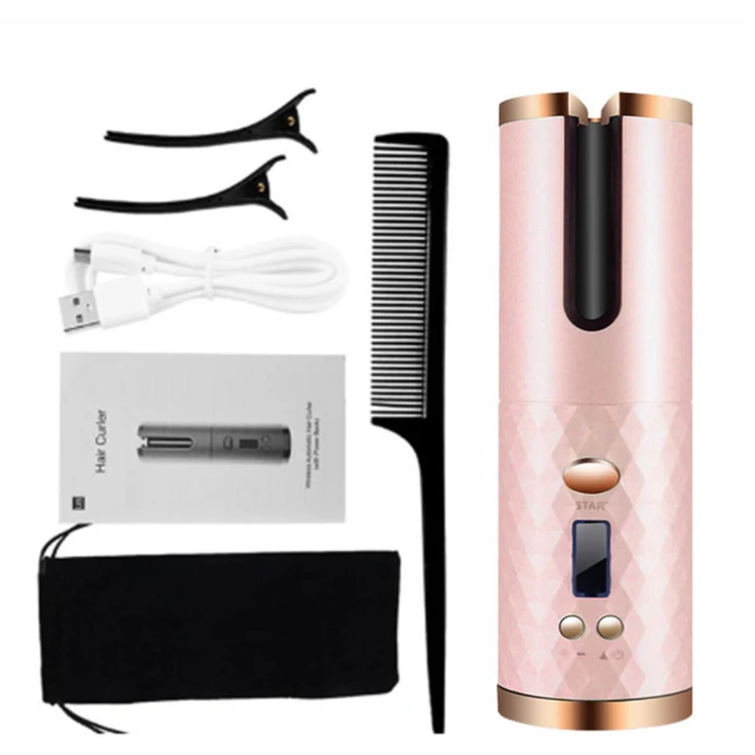 CurlMaster Cordless Automatic Curling Iron