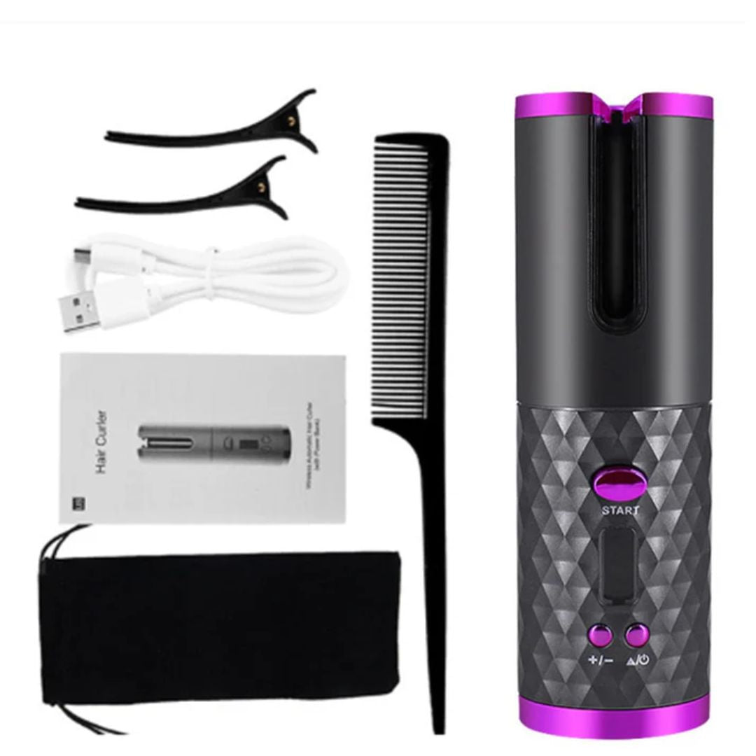 CurlMaster Cordless Automatic Curling Iron