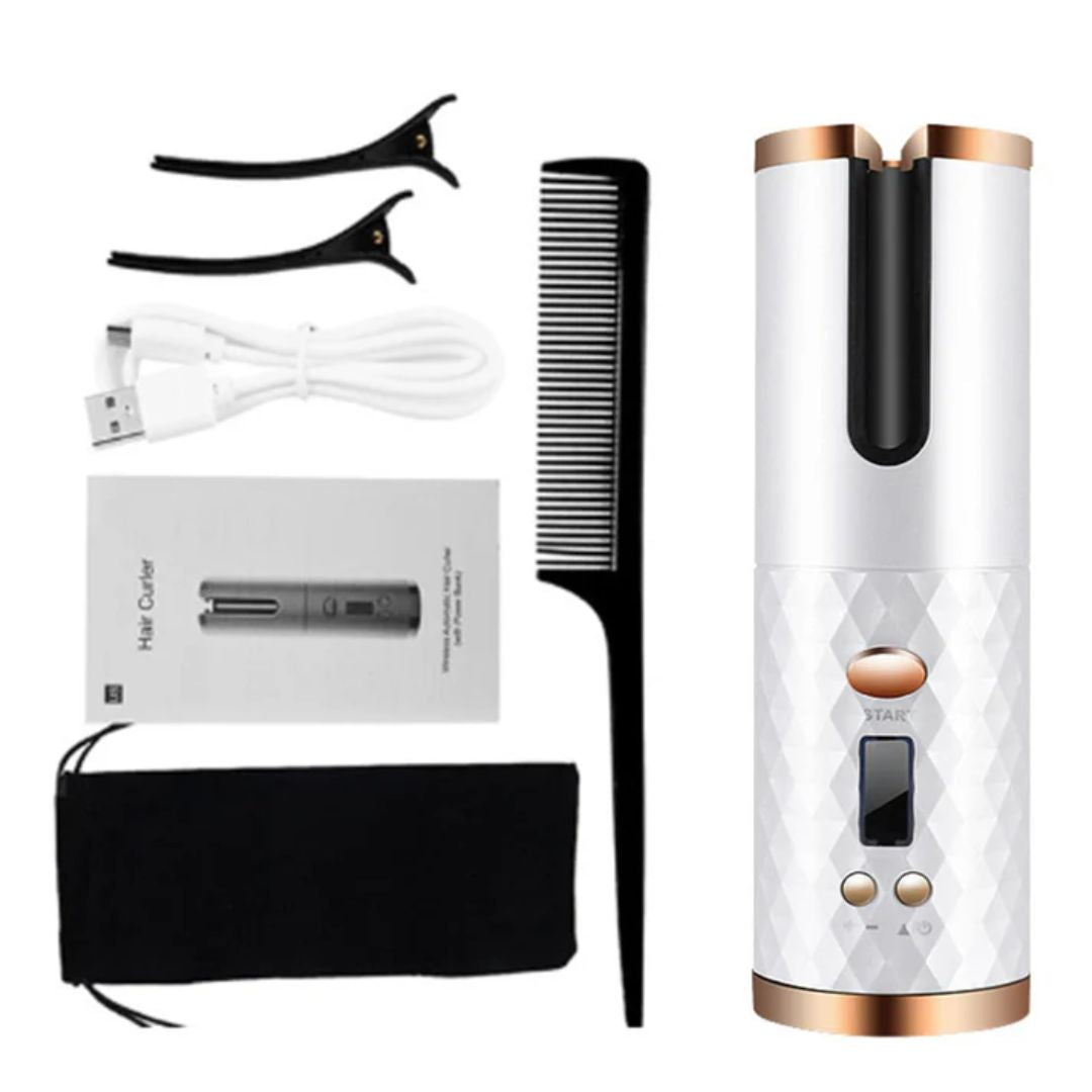 CurlMaster Cordless Automatic Curling Iron