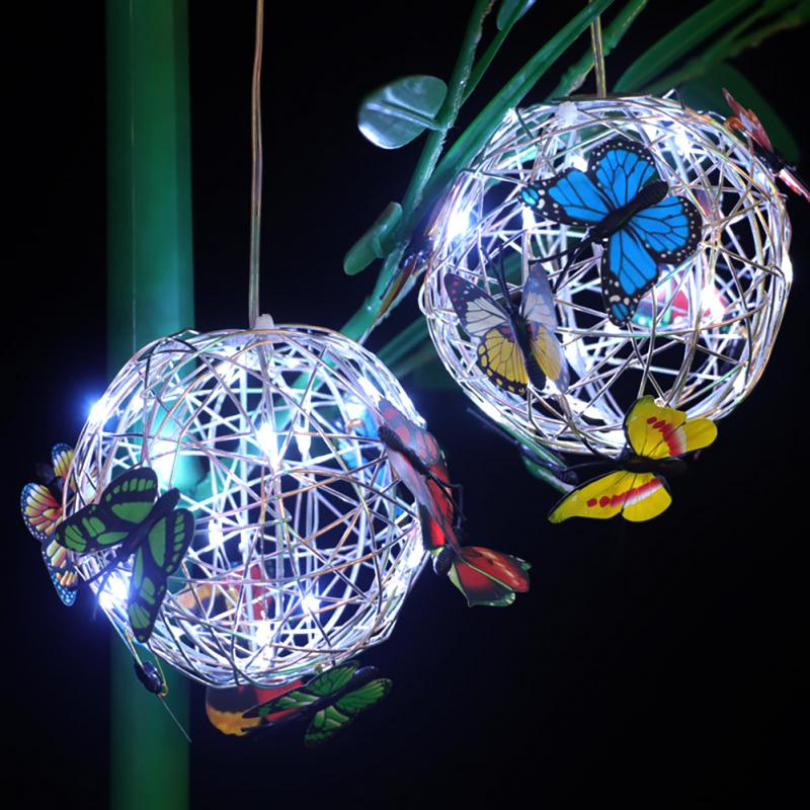 SolarGlow Light - Solar Butterfly Garden Light