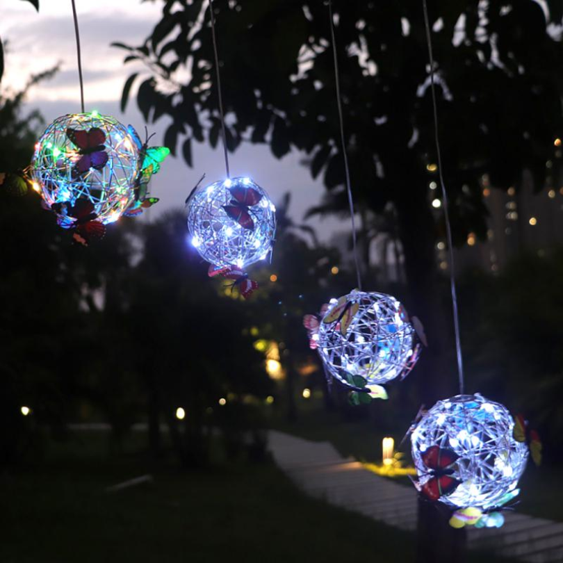 SolarGlow Light - Solar Butterfly Garden Light