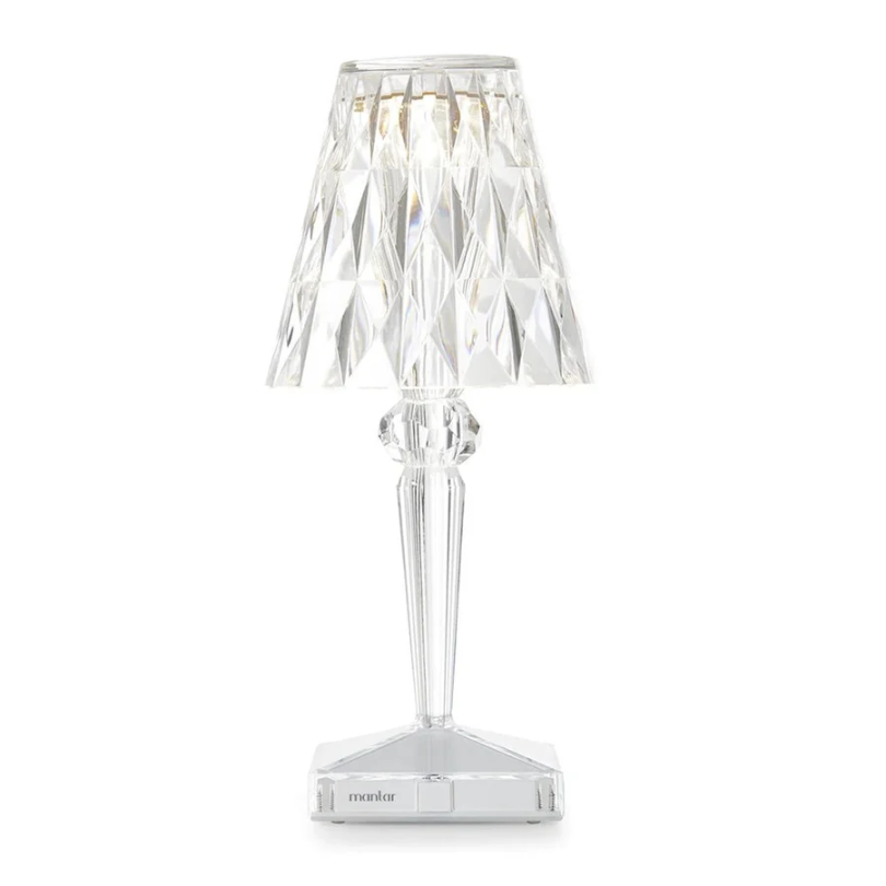 CrystalLuxe Crystal Table Lamp – Elegant Glamour