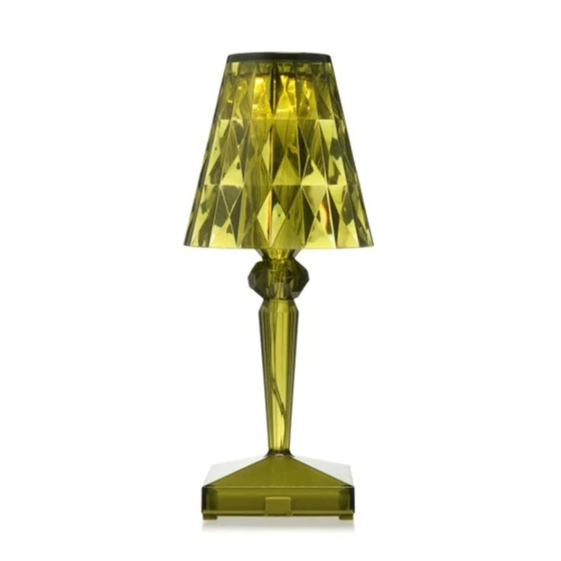 CrystalLuxe Crystal Table Lamp – Elegant Glamour