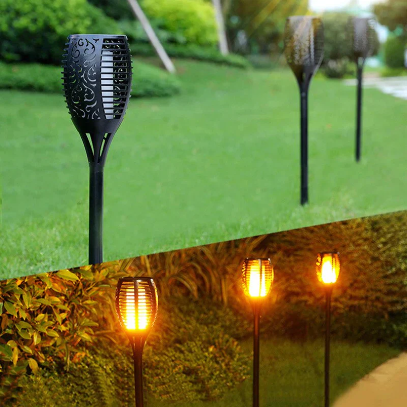 SolarFlame - Sustainable LED Garden Torches