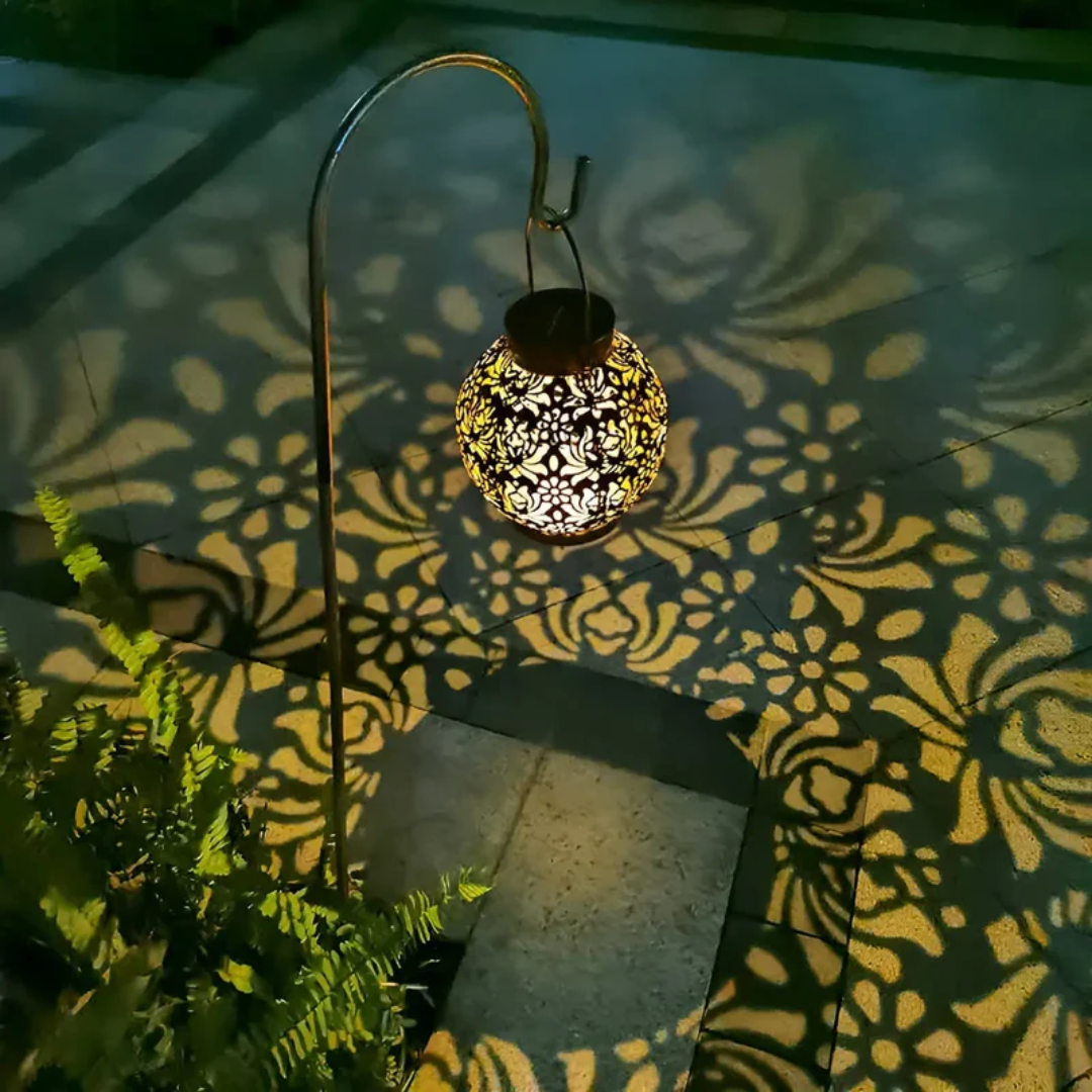 RadiantGlow - Waterproof Solar LED Garden Lamp