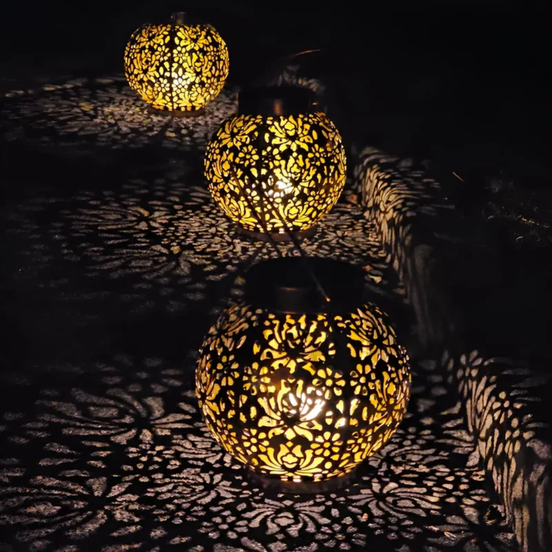 RadiantGlow - Waterproof Solar LED Garden Lamp