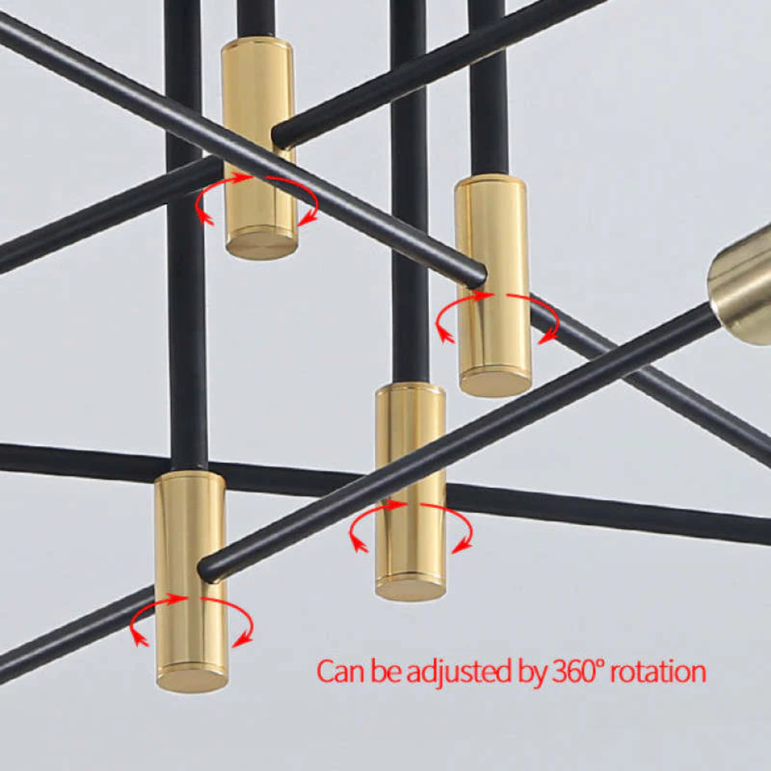 Lumiere Royale - Luxe LED Ceiling Lamp for the Living Room