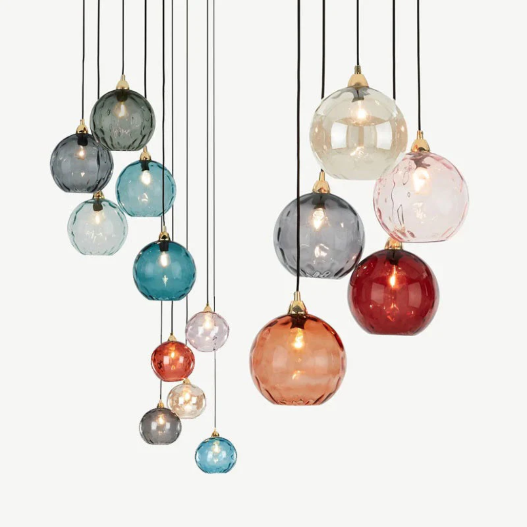 ClusterGlow - Elegant 3-Lamp Pendant Light for Ambience