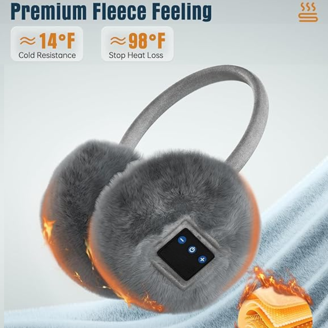 CozyGrooves - Bluetooth Ear Warmers for Winter