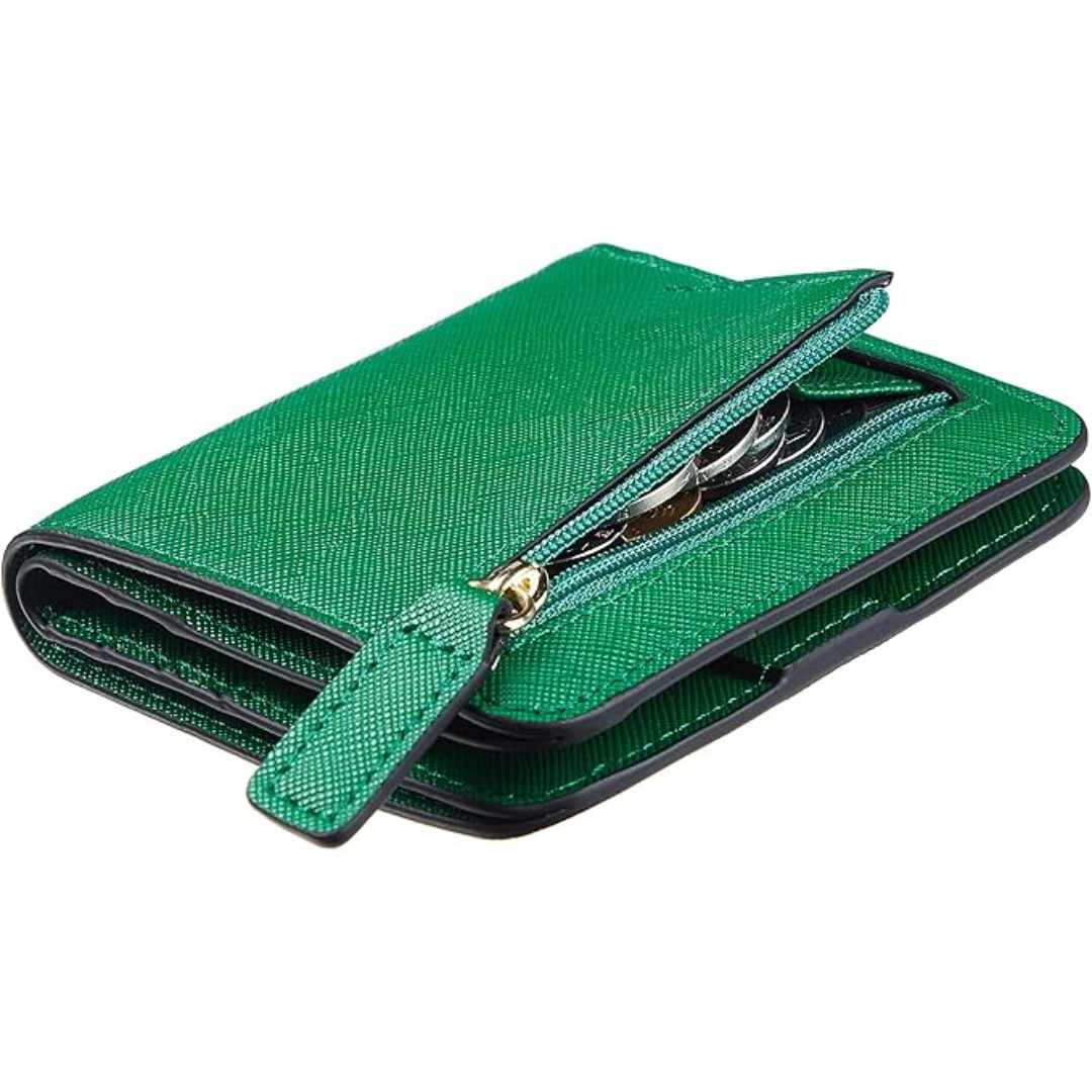 Elvira Wallet - Luxury RFID-Blocking Leather Wallet for Women