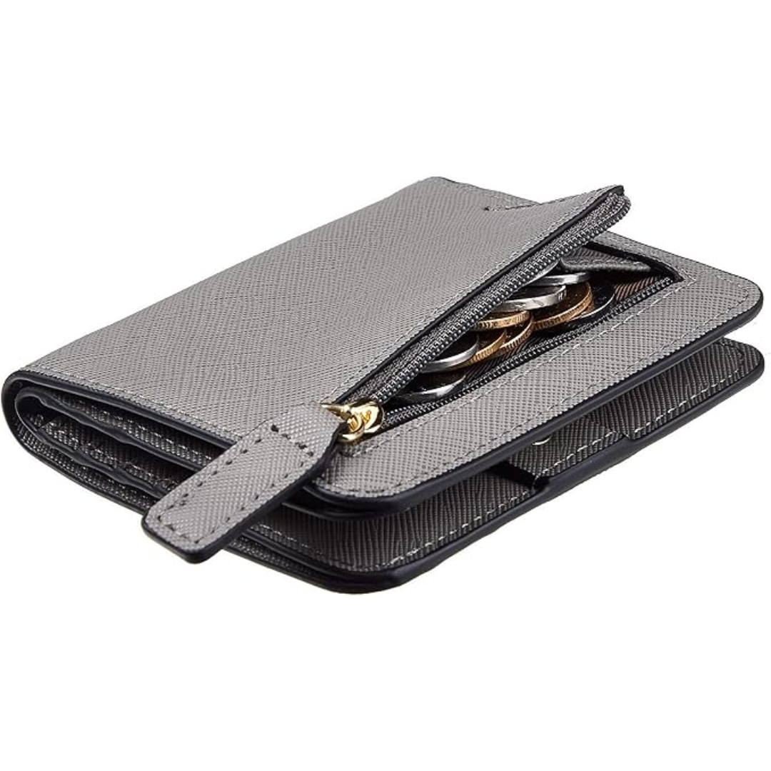 Elvira Wallet - Luxury RFID-Blocking Leather Wallet for Women