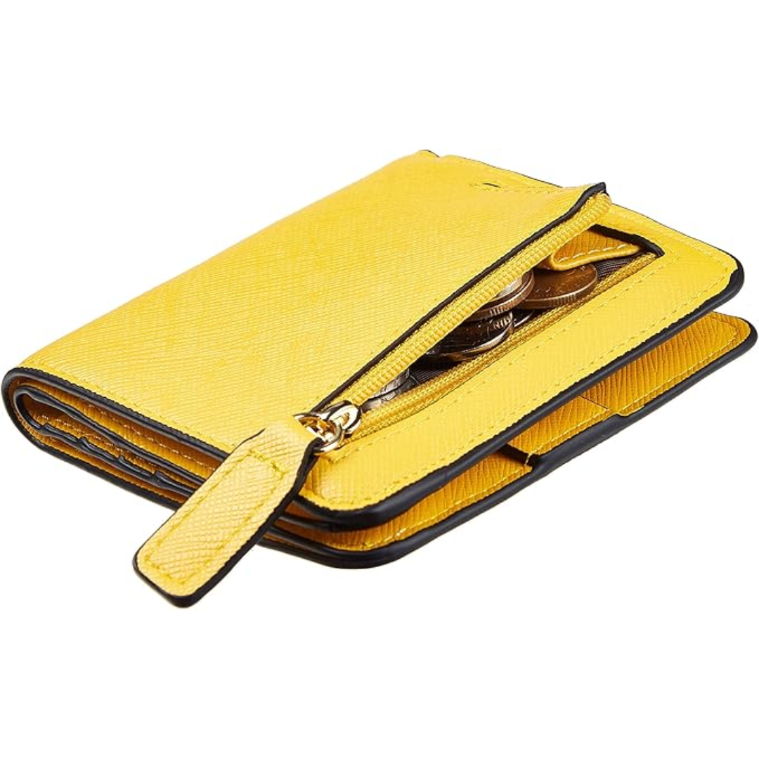 Elvira Wallet - Luxury RFID-Blocking Leather Wallet for Women