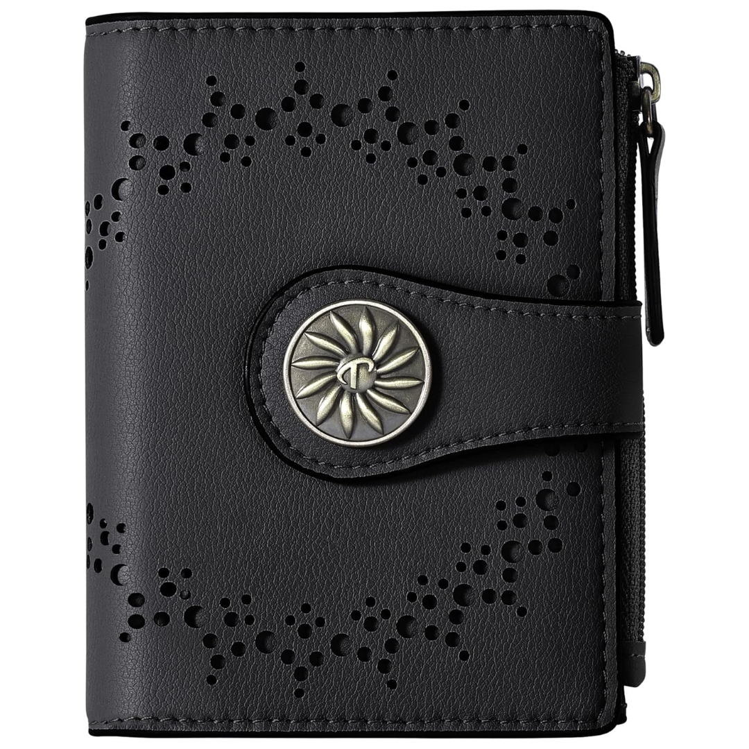 ClaireSlim - Slim RFID Leather Wallet for Women
