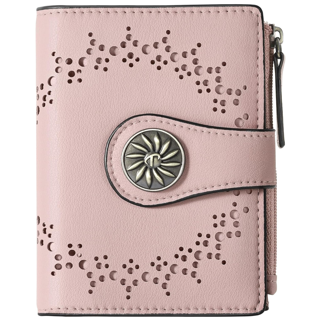 ClaireSlim - Slim RFID Leather Wallet for Women