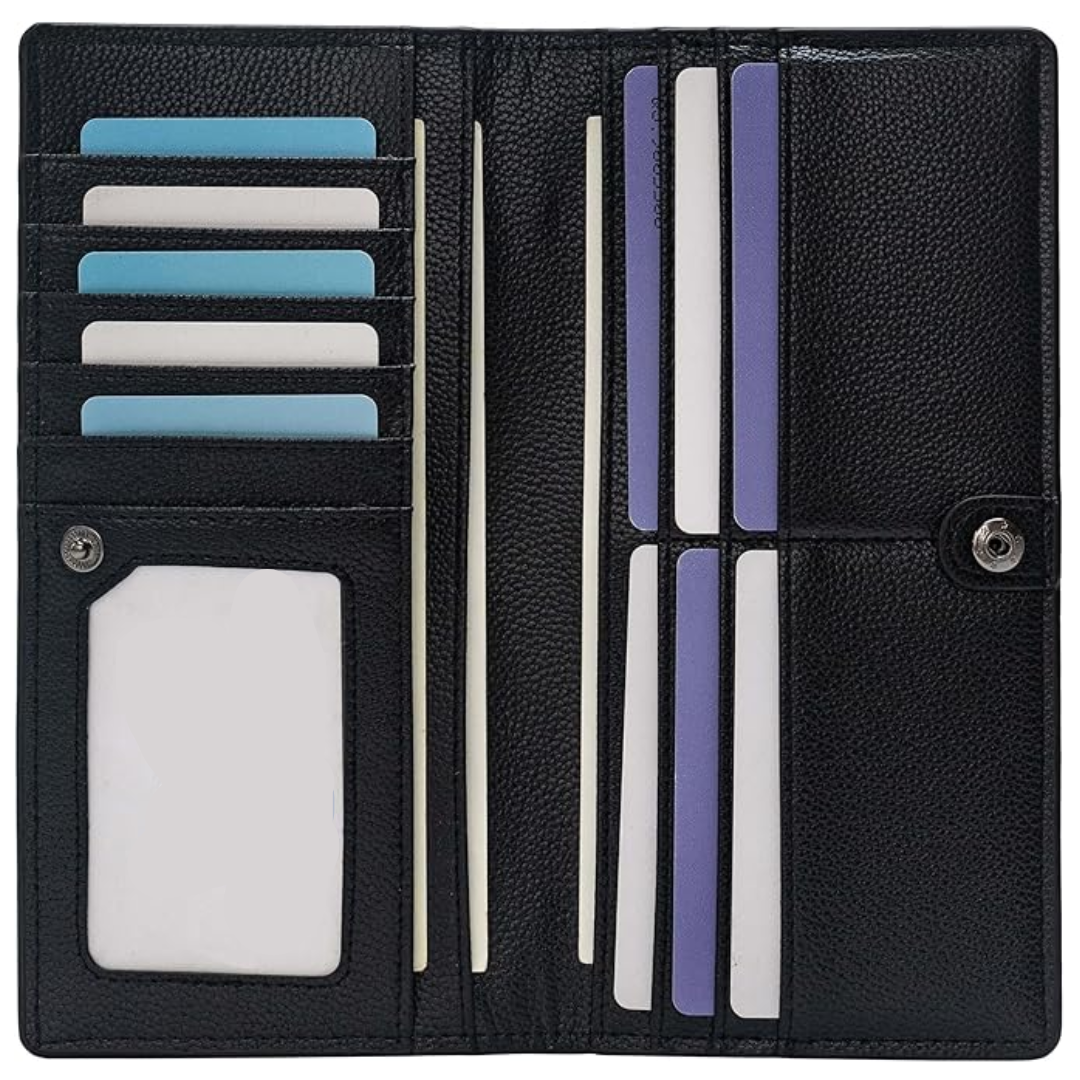 Renée Wallet - Ultra-Slim RFID Leather Wallet