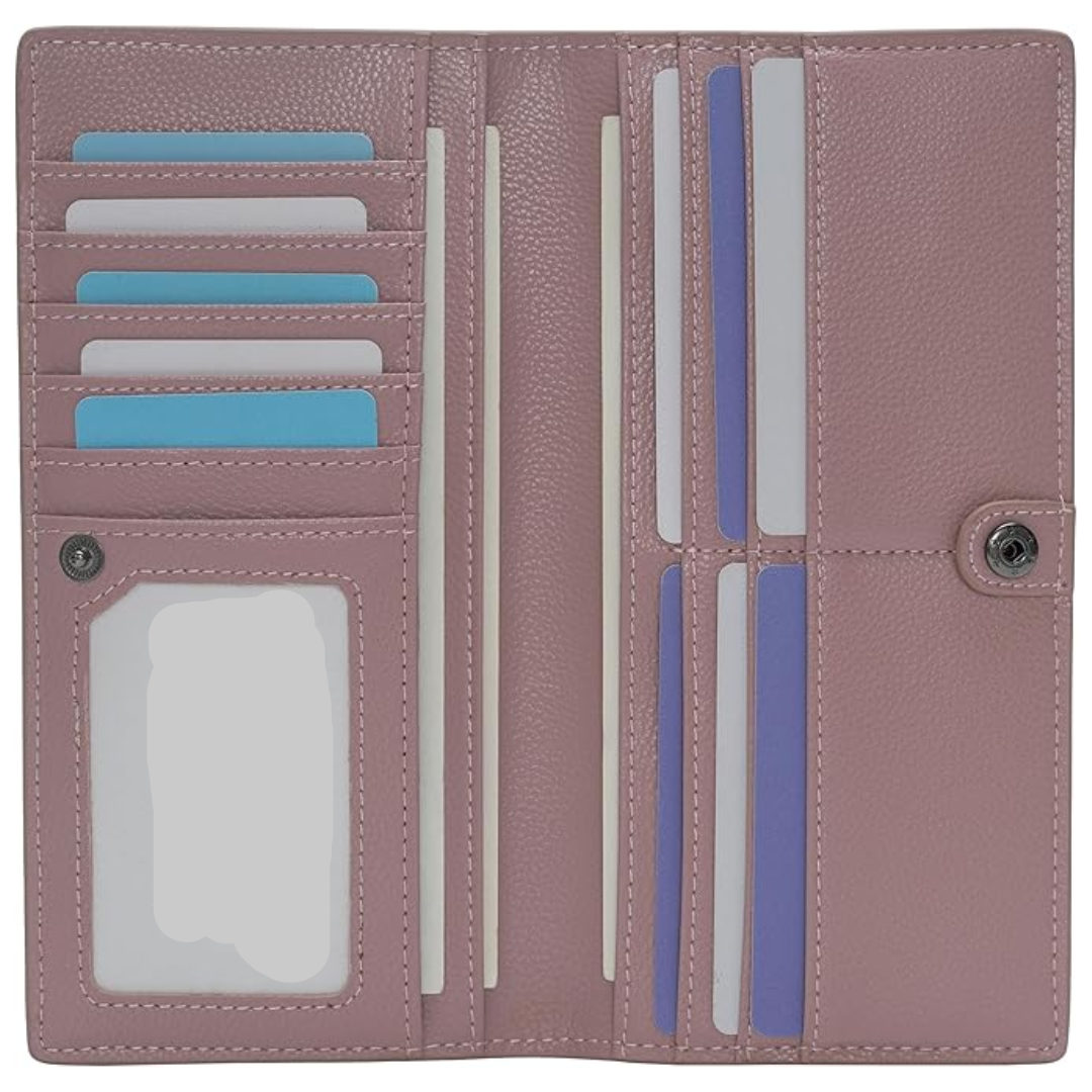 Renée Wallet - Ultra-Slim RFID Leather Wallet